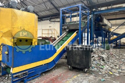 Complete recycling plant for PET